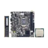 Cartes mères Envinda B75 PC Kit de jeu de la carte mère avec Core i5 3570 8 Go DDR3 Plate Placa Mae LGA 1155 avec CPU et mémoire LGA1155