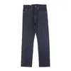 Jeans masculin Bob Dong 22oz poids lourd Selvage Denim Rigid Slim Straight Fit Pantal Indigo N237