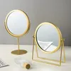 Nordic Regulteble Sossing Mirror Kobieta duże kosmetyczne narzędzia do makijażu Makijażu Dormitorium Dom Desktop Makeup Makeup lustro 240326