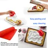 Venlohome Silicone Swiss Roll Baking Baking Baking Baking Pastry tapis tapis gâteau moule Pizza Pan Poucle de plateau de four