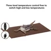 Reptile Heating Warm Pad Terrarium Heating Mat Waterproof Temperature Controller Incubator Mat Tools For Turtles Snake Lizard