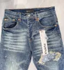 Frauenhose lila Jeans Mode hochwertige Straße Fix Low-Top dünne Jeanshosen 28-40 Größe