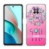 Tandläkare Tänder doktor Telefonfodral för Xiaomi Redmi Note 7 8 9 10 11 8T 10T 9S 10S 11S 4G 11E 11T Pro 5G Soft TPU Svart omslag