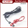 Hunst Dia: 20/25mm Red Dot Halter Set DC5V Diodenmodul -Gerätspositionierung für DIY CO2 Lasergravur Schneidkopf