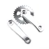 25/28T Children Kids Bicycle Crankset Single Speed Crank Set Square Hole Aluminum Alloy102/114mm Crank Bike Parts