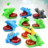 Ny Alligator Shark Biting Finger Toy Creative Mini Biting Crocodile Mouth Tooth Bite Hand Finger Alligator Bar Game roliga skämt