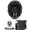 Capacete de ciclismo de rockbros 3 em 1 mtb road bicicleta de segurança masculina capacete de capacete de bicicleta reflexiva de bicicleta de bicicleta integralmente pneumática integralmente