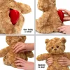 Accessoires Talking Heart Voice Recorder Boîte son pour les cadeaux et les jouets Boîte d'enregistrement vocale en forme de coeur pour jouets en peluche