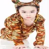 Nouveau style The 2018 Children Cosplay Grey Elephants Brown Lion adapté aux garçons et aux filles costume de scène long style Dancing 270r