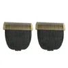 2x mesmondstukken Pet Clipper Blade Steel Cutter Dog Haar Trimmer Reserve kop voor Baorun 938 X1 X5 P3 P2 X7 P7 S1 T2 T3 C1 C1