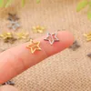 20pcs Mini metal Tri-Glide Burchle Buckle Ultra-Small Star Sacas Fivelas para Butões Diy Crafts Doll Sapatos Acessórios feitos à mão