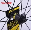 700 ° C Aksium Race Road Bike Rad Bicycle Wheelset Bicycle Felgen Teile Wheelset