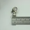 1pcs Metall Snap Hook Trigger Big Lobster Verschlüsse Klammern Federgate Leder Bastel Tiny Pet Leinenbeutelgurt Gurtbing Keychain Hooks