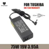 Adapter 19 V 3,95A 75 W 5,5*2,5 mm Ładowarka AC Laptopa do Toshiba Satelitarna PA175004 PA175001 PA175024 PA175009 PA3715U1ACA