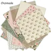 Chzimade 12sheets Flower Design Scrapbooking Paper Packs 15x15cm pour la carte de cartes Fond de papier scrapbook