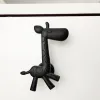 Poignée de placard en alliage de zinc poignée de meubles de cuisine bouton de porte de porte girafe meuble de meubles tiroir de traction