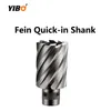 HSS-e 환형 커터 홀 톱 자성 드릴에 대한 코어 드릴 비트 12-60mmx25mm 범용/용접/fein Quick-in Shank