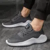 Casual schoenen mooie heren mesh ademende hardloop gym sneakers outdoor comfortabel fitness trainer sport lichtgewicht wandelen joggen