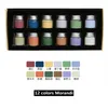 12 renkli çömlek sanatı Karşı Satak Boya Boya Morandi Renk Sır Diy Seramik Boyama Jingdezhen Yüksek Sıcaklık Sır