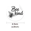 24/48pcs Bee Kind Bee Happy Stickers for Wedding Birthday Party Baby Shower Decor Cute Animal Bee Stickers Kids Toy Gift