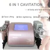 Bantmaskin 7in1 40k ultraljudsvakuumkavitation bantning 5m RF multipolära skönhetsmaskiner DHL