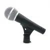 Microphones Microphone filaire professionnel de haute qualité SM58LC SM58 Dynamique en forme de cœur avec commutation utilisée pour la performance en direct karaokeq