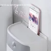 Toilet Paper Holder Waterproof Wall Mounted Toilet Paper Tray Roll Paper Tube Storage Box Tray Tissue Box Shelf Bathroom Product