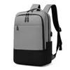 HBP Non Brand Business Mens Plecak do wydruku Nowy prosty torba komputerowa Podróż duża pojemność wielofunkcyjny plecak 3xGF