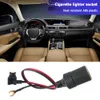 DC 12-24V Car Cigarette Lighter Charger Cable Female Socket Plug Connector Adapter Car Cigarette Cable Accessories