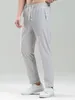 Men's Pants Summer Zip Pockets Sweatpants Men Sportswear Quick Dry Nylon Ice Silk Casual Track Male Loose Sport Trousers