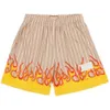 Designer de shorts de natação de malha de malha ERICS Emmanuels de basquete feminino calças curtas, executando a nuvem de fitness solto fit futebol esporte