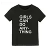 Meisjes kunnen alles doen feministisch kinderen shirt kinderen zomerkleding babyjongen meisje meisje korte mouw t -shirt meisje power tee outfits