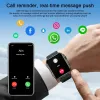 Watches Lige Smartwatch 1.95 inç ekran Sağlık İzleme İP68 Su Geçirmez Spor Fitness Akıllı Saat Erkekler İçin Kadınlar Reloj Hombre
