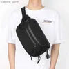 Torby sportowe Ozuko Męskie torba w pasie Modna torba na piersi na zewnątrz torba sportowa Młodzieżowa wodoodporna męska torba w pasie