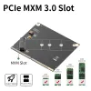 Kort MXM till NVME Adapter Riser Board Converter PCIe MXM 3.0 till M.2 NVME Expansion Card Support 2230 2242 2260 2280 M2 NVME SSD för PC