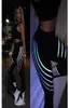 Kvinnliga leggings Hög midja Yoga Pants Tights Mage Control Butt Lift Lyftar Black Gym Workout Running Summer Sports ActiveWear Skinn2264310