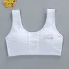 Симпатичная девочка нижнее белье Bra Vest Детское новое печатное нижнее белье спортивное белье с долемый нижнее белье 8-16 лет обучение бюстгальтеров для девочек