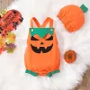Sneakers Halloween Costume Baby Pumpkin Romper for Baby Boy Girl Toddler Luminous Pumpkin Buty Baby 1 -letnia impreza cosplay