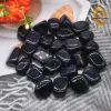 Blue Goldstone Sand Crystal Turbled Muring Mineral Mineral Specime Klejnot Gem Raw Dekoracja akwarium