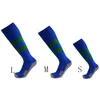 Chaussettes de sport pour enfants de football de football au-dessus du tube du genou durable meas Stripe Enfants futbol knee high aththish chaussettes terry couleurs