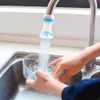 Kökskran 360 Justerbart vattenfilter Diffusorens vattenbesparande munstycks krankontakt Badrumduschduschfilter