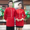 Uniformes Chef Costumes Стильные кофейные шарики униформы для женского отеля для посетителей Одежда бесплатная доставка