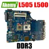 Motherboard For TOSHIBA Satellite L500 L505 laptop Motherboard DDR3 KSWAA LA4982P K000092130 GL40 Free CPU