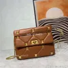 VBAG Valenteno سيدة جديدة الكتف سلسلة Little Womens Lady Vbuckle Miniloco Cowhide Handheld Classic Leather One Straddle Fashion Leather Prese Desi T4i6