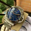 Mécanique Mens Luxury Watch for Automatic Sapphire Mirror 45 mm 13 mm 904 STRAPE D'ACIER BRANDE Italie Sport Wristswarchs