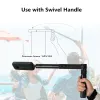 Monopods Invisible Selfie Stick för GoPro 12 11 10 9 8 Insta360 One X3 X2 R Rs 1/4 "Extended Monopod Pole for Sports Camera -tillbehör