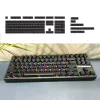 Keyboards PBT SIDE imprimé Keycap Support via la touche BlackLit LED pour 60% 75%