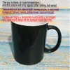 The Matrix Color Change Heat Sensitive Magic Ceramic Tea Milk Coffee Mug