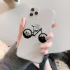 Bicycle Bike Sport Téléphone pour iPhone 11 12 13 Mini Pro Xs Max 8 7 6 6S plus x 5S SE 2020 XR Clear Case