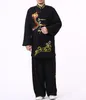 Custuiti di alta qualità personalizza il drago da ricamo autunnowinter/abbigliamento per arti marziali phoenix kung fu wushu uniformi taiji tai chi